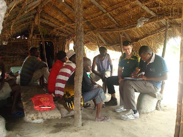 Trabajo de campo en Tanzania